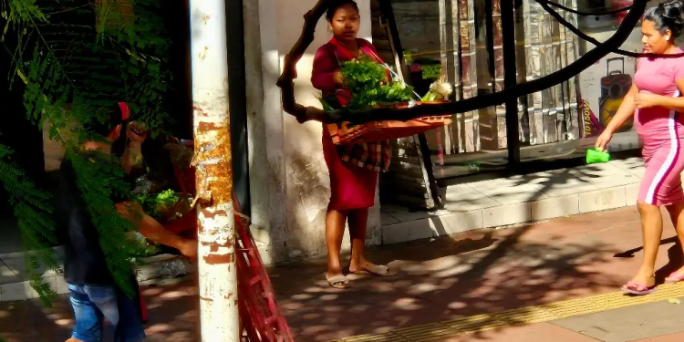 Vendedores ambulantes mercado Pino Suárez persisten