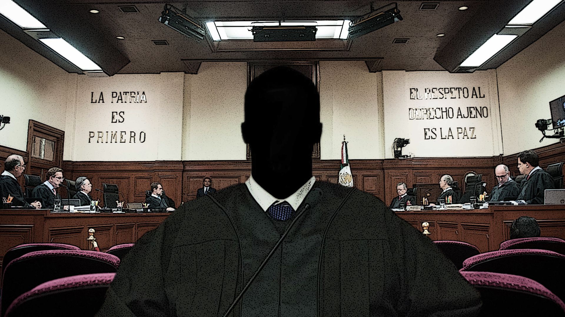 ¿Cómo se plantea la reserva de identidad de los jueces?