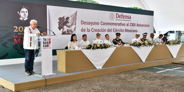 Aniversario de la creación del Ejército Mexicano