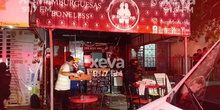 Conato de Incendio Villahermosa Deja Dos Heridos