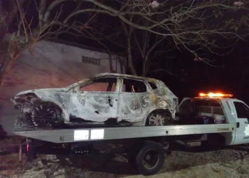 Incendio vehículo Río Tinto: Detonaciones en La Gloria