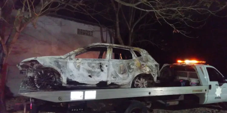 Incendio vehículo Río Tinto: Detonaciones en La Gloria