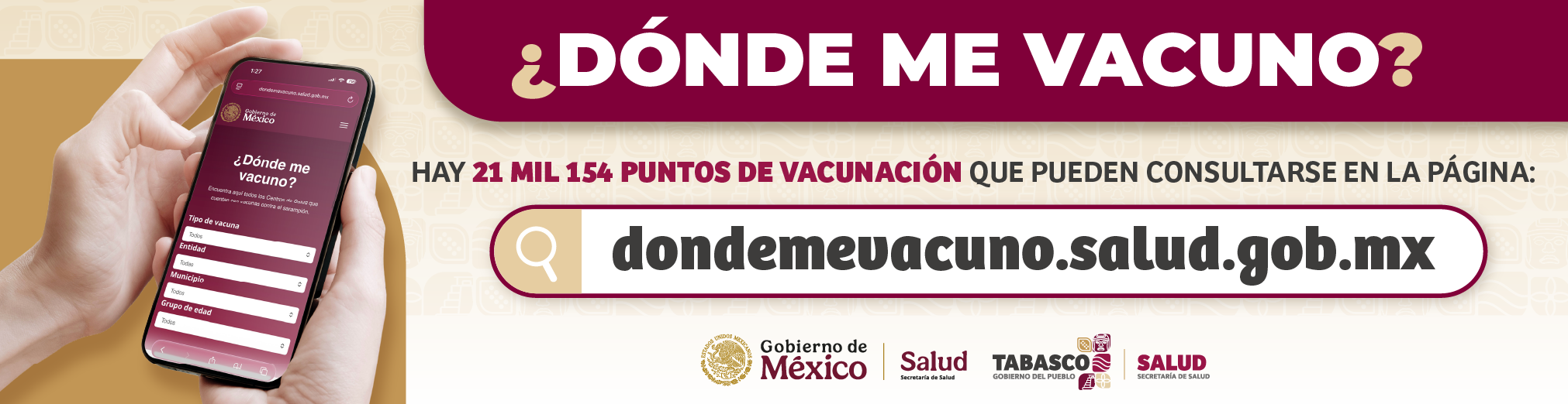 dónde me vacuno en tabasco