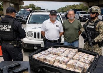 Detenidos en retén en la vía Mérida - Cancún