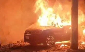 Camioneta incendiada Río Tinto: Disparos en XV años