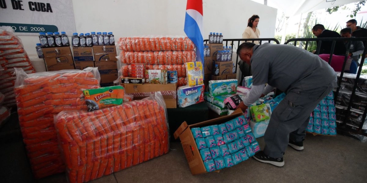 ayuda humanitaria para Cuba