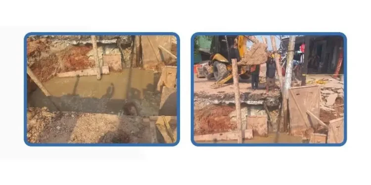 SAS reporta baja presión agua Villahermosa por fuga en tubería