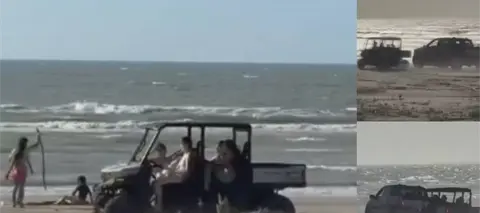 Detienen Razer playa Miramar: 3 por prohibición