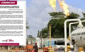 Aumento desfogue quemadores Trampas Agave