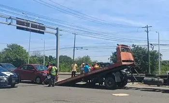 Accidente Motociclista Villahermosa: Lesionada en Ruiz Cortines