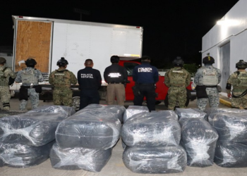 SSPC asegura casi media tonelada de decomiso de drogas en Huimanguillo