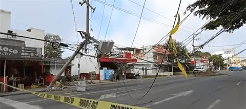 Accidente avenida 16 de Septiembre: Cierre de 19 horas