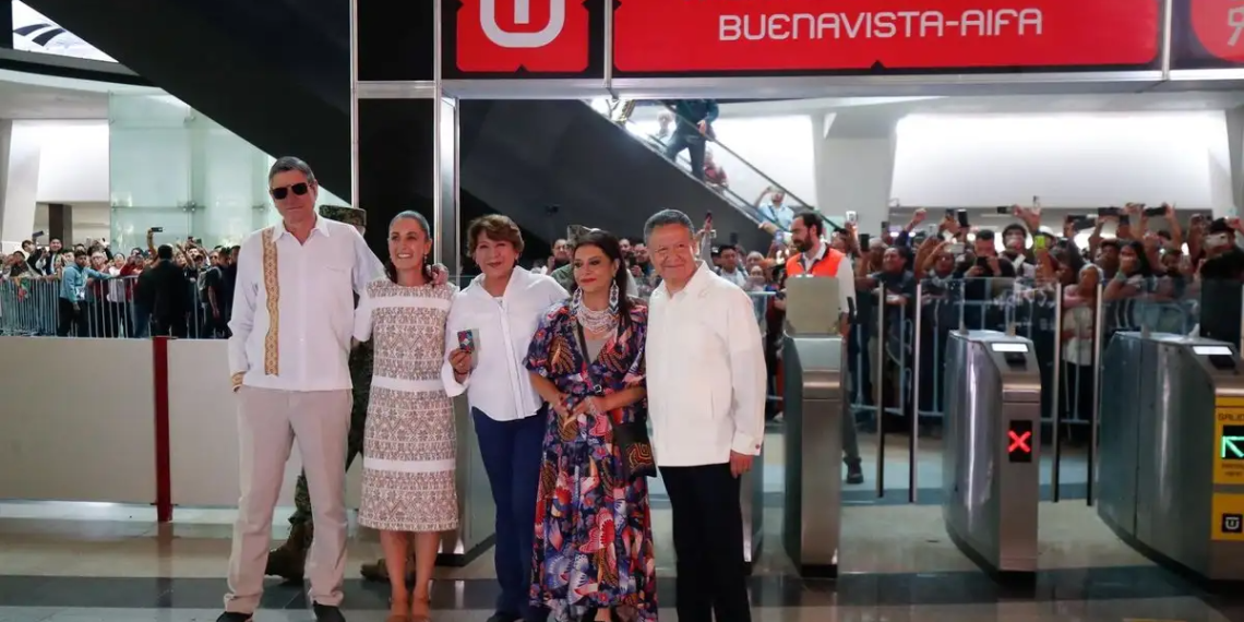 inauguración del tren al AIFA