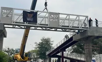 Puente peatonal Parque Tabasco Feria 2026 listo