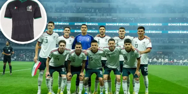 Filtran tercer jersey México Mundial 2026 con color negro