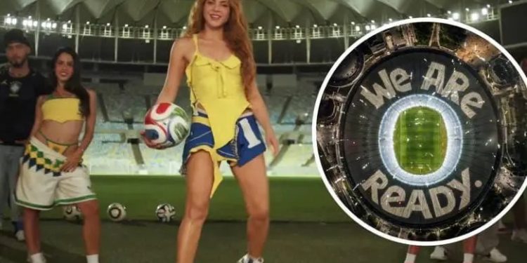 Shakira anuncia nuevo himno mundialista