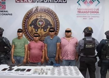 Autoridades desarticulan red de extorsión a transportistas en Chiapas