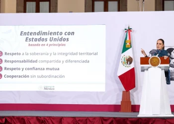 Sheinbaum destaca reconocimiento de EU a consumo de drogas y armas