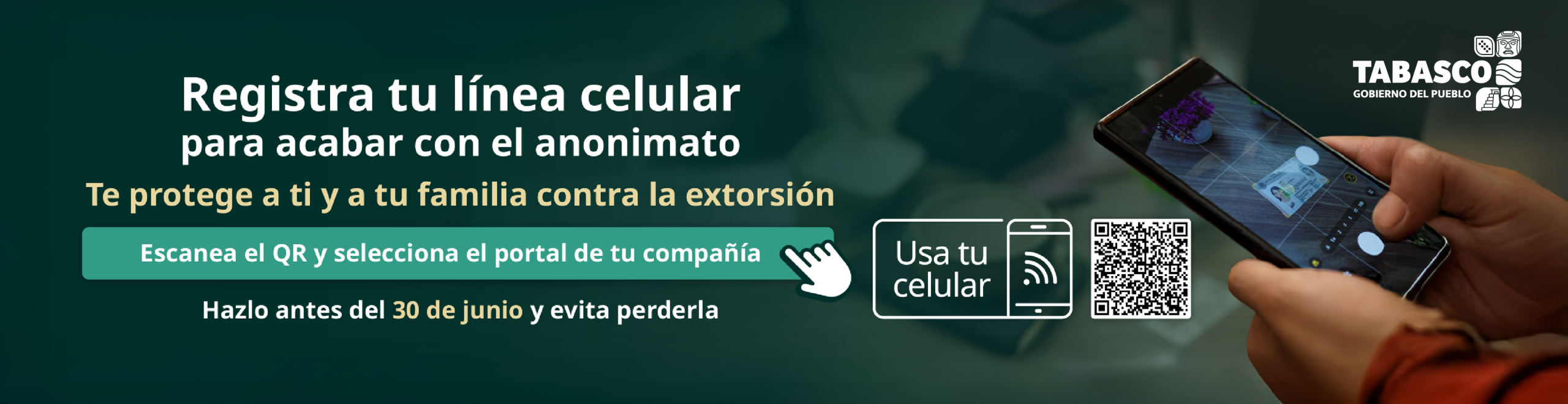 Registro linea telefónica