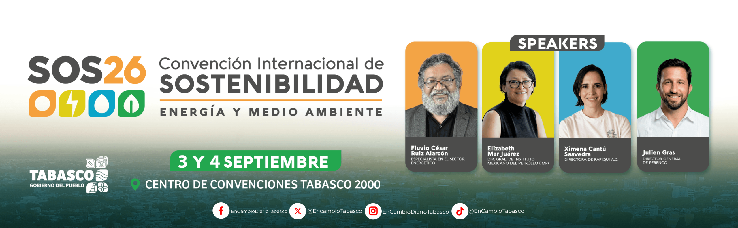 Convención Internacional Sostenibilidad Tabasco 2026