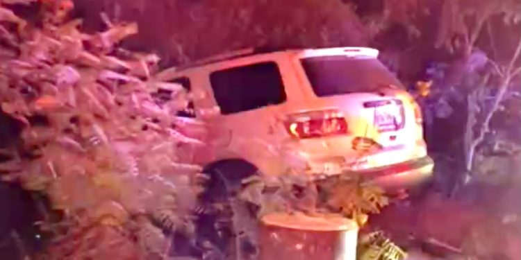 Persecución en Playa del Carmen: ebrio choca dos autos