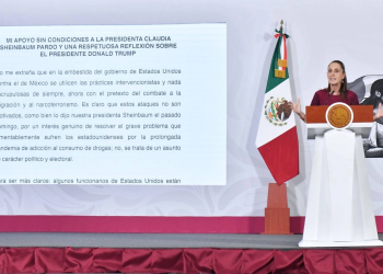 Claudia Sheinbaum agradeció el apoyo de López Obrador