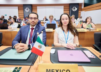 Delegación de México durante las sesiones del Consejo de la Organización Mundial de Aduanas.