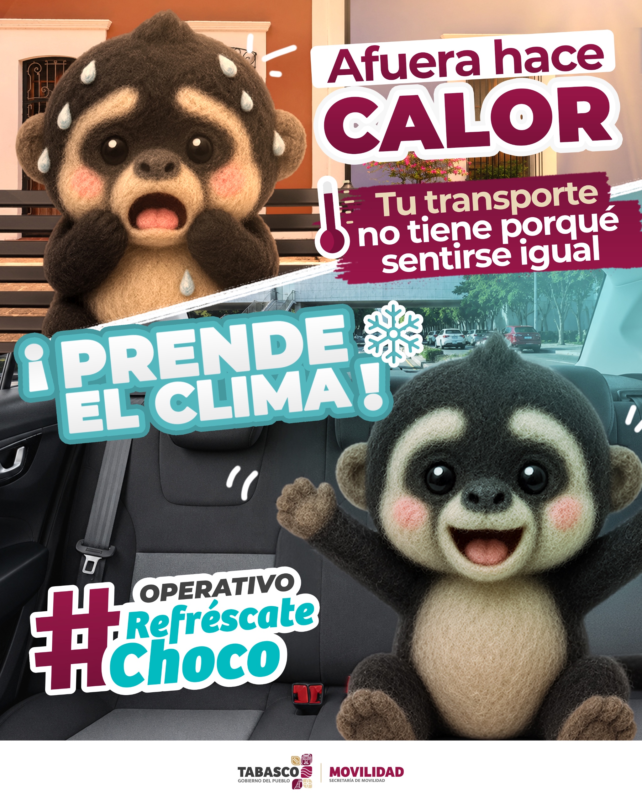 Operativo Refréscate Choco Tabasco