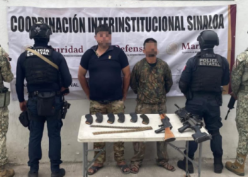 Detienen a “El Gero Pin” y exdirector de Seguridad de Escuinapa en Sinaloa