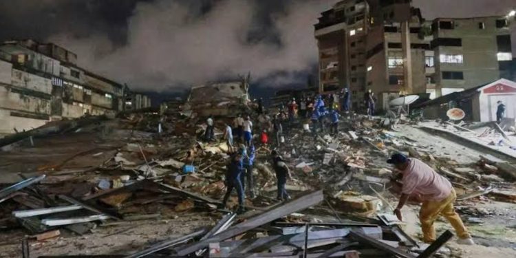 rescatistas mexicanos en Venezuela