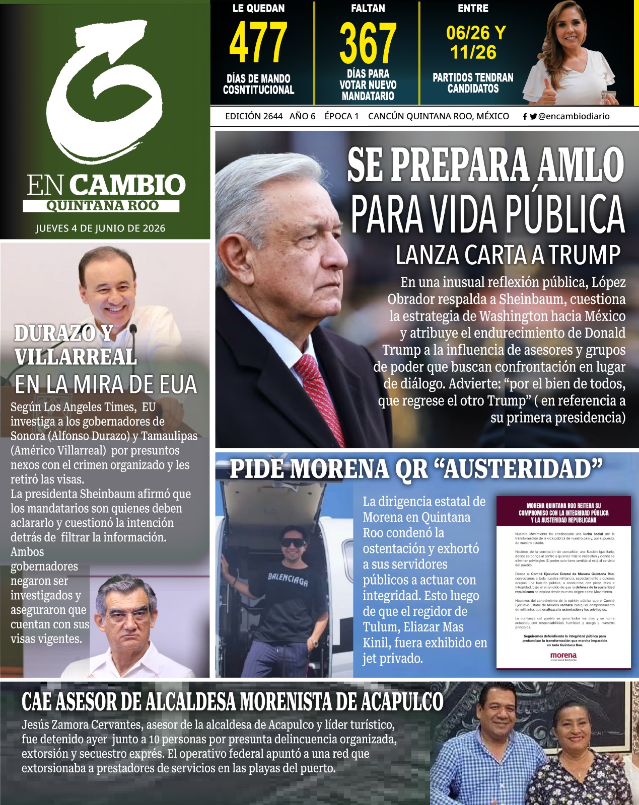 WhatsApp Image 2026-06-04 at 05.36.52 portada en cambio diario qroo 4 junio 2026