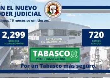 órdenes de aprehensión en Tabasco y cateos realizados por el Poder Judicial del estado