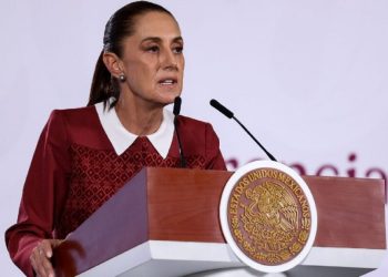 reacción de Claudia Sheinbaum al presunto retiro de visas