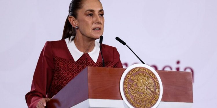 reacción de Claudia Sheinbaum al presunto retiro de visas