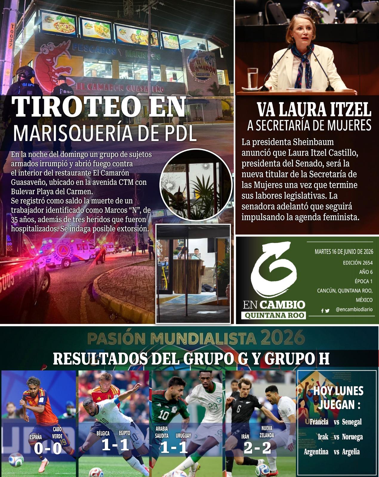 contra portada en cambio de qroo 16 junio 2026 contra portada en cambio de qroo 16 junio 2026