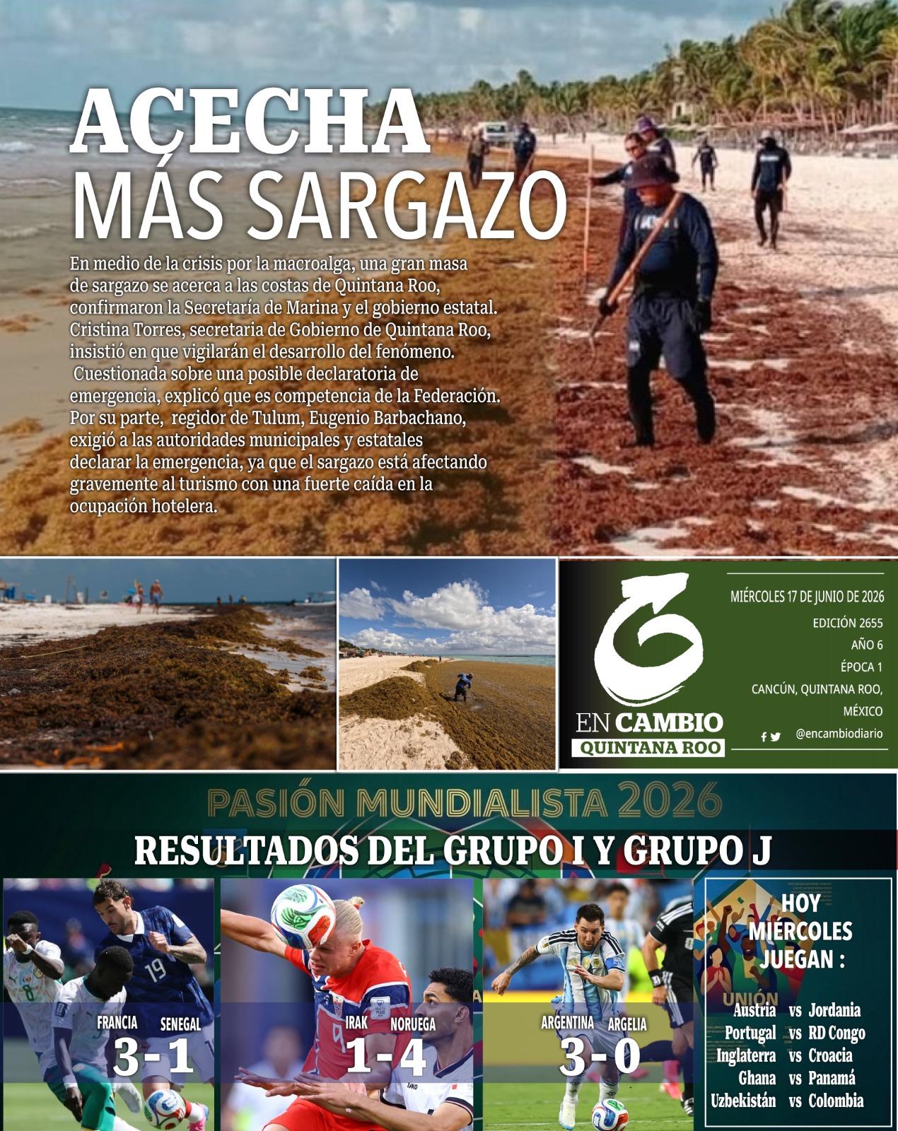 contra portada en cambio de qroo 17 junio 2026 contra portada en cambio de qroo 17 junio 2026