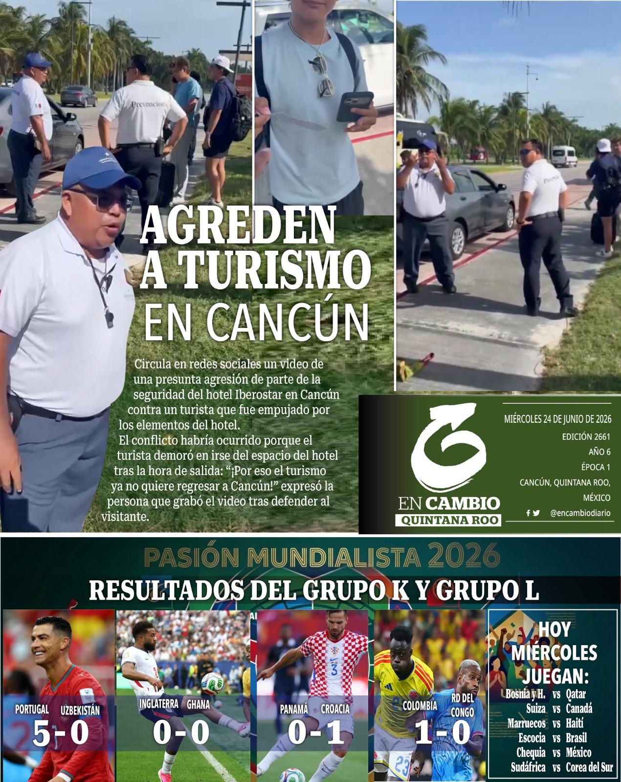 contra portada en cambio diario qroo 24 junio 2026 contra portada en cambio diario qroo 24 junio 2026