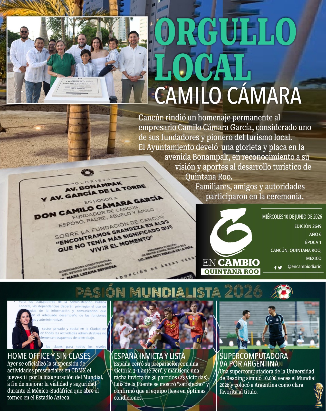 contra portada en cambio qroo 10 junio 2026 contra portada en cambio qroo 10 junio 2026