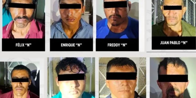 Vinculan a proceso a ocho implicados en ataque a agentes ministeriales en Jonuta Tabasco.