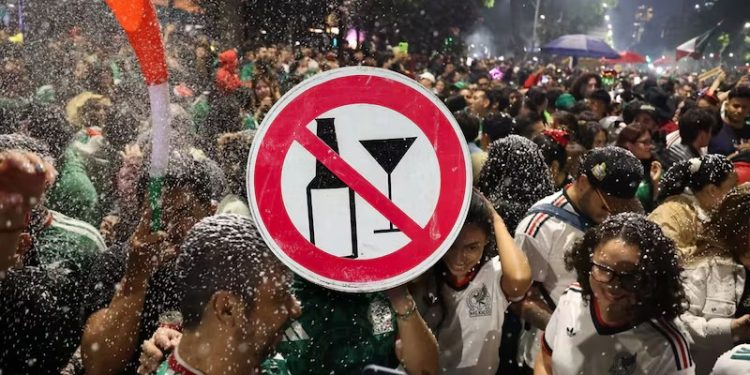 Ley seca en la Ciudad de México durante el partido México vs Chequia del Mundial 2026.