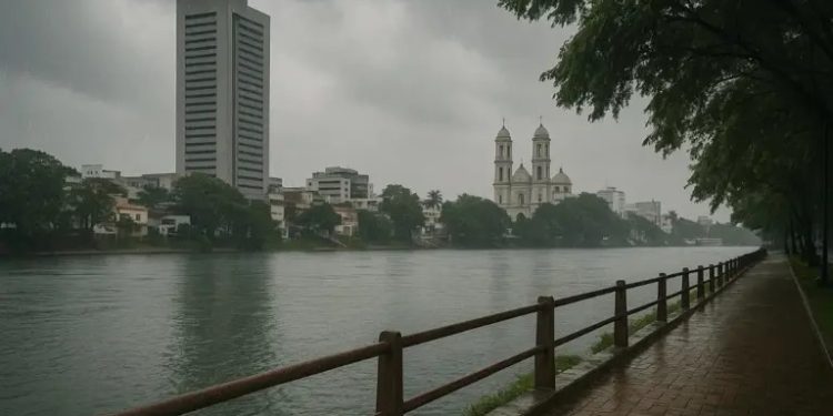 Clima en Tabasco en junio de 2026 con altas temperaturas y lluvias frecuentes.