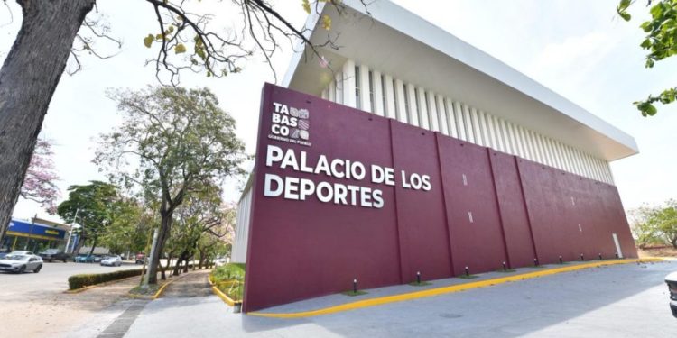 Nuevo Palacio de los Deportes en Tabasco estará listo en febrero