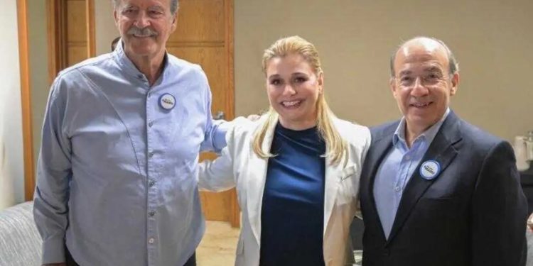 Vicente Fox y Felipe Calderón