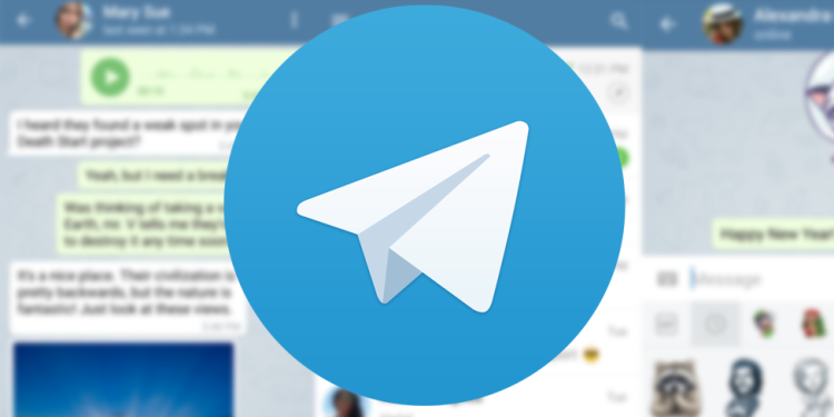 Aplicación Telegram en un teléfono móvil durante una investigación por una red dedicada a distribuir videos de abusos sexuales.