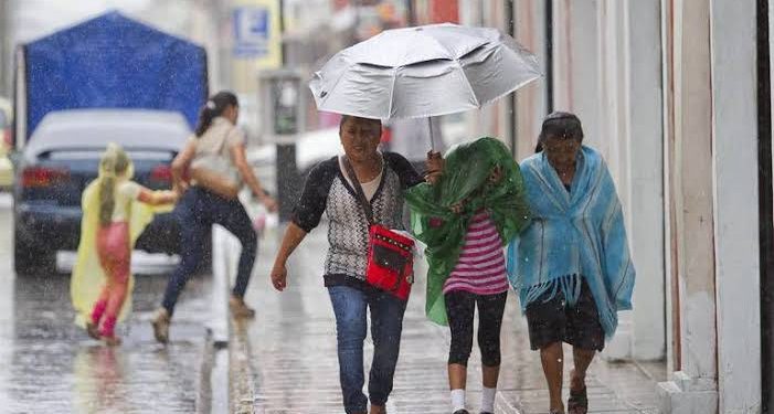 Alerta por lluvias y vientos en Tabasco