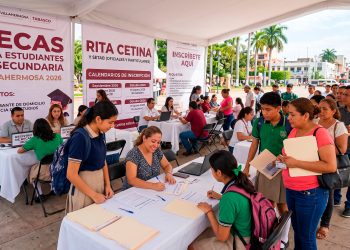Becas en Villahermosa para estudiantes de secundaria 2026