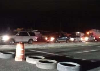 Bloqueo en la Villahermosa Frontera