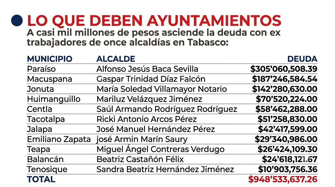 En la mira judicial 11 alcaldes: ¡Estalla histórico desfalco!