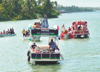 Fiesta de la Virgen del Carmen en Chiltepec