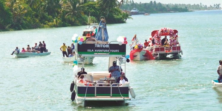 Fiesta de la Virgen del Carmen en Chiltepec